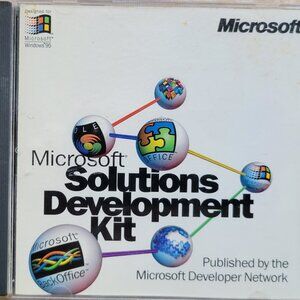 Vintage - Microsoft Solutions Development Kit by Microsoft Developer Network
